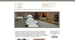Desktop Screenshot of faceandfeet.com